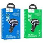 FM-модулятор Hoco E70 PD30W+QC3.0 BT transmitter 30Вт, Black