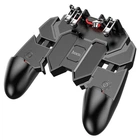 Беспроводной геймпад Hoco GM7 Eagle Six Finger для смартфона, 4 триггера, Black