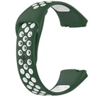 Ремешок Sport Silicone для Xiaomi Redmi Watch 3 Active white-green