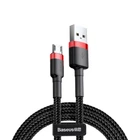 Data-кабель Baseus Cafule CamklfF-B91 microUSB 2.4A 1 м Black