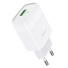 Сетевое зарядное устройство Hoco C72Q USB 2A QC3.0 18W без кабеля White