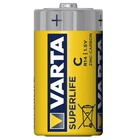 Батарейка Varta Superlife C R14 1.5V Zinc-Carbon Yellow