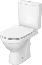 Унитаз-компакт CERSANIT Mito Zip SimpleOn 781 011 3/5 с бачком и сиденьем Slim Soft Close дюропласт K121-012
