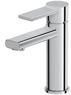 Смеситель для раковины CERSANIT Zip S951-586 хром с пластиковым донным клапаном CLICK-CLACK