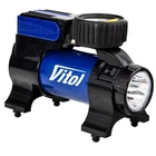 Компрессор "ViTOL" K-22 100psi/14Amp/ 37л/Фонарь/Автостоп/прикуриватель K-22