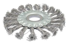 Щетка дисковая Mastertool 115 мм плетеная (19-9011)
