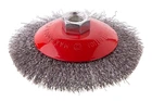 Щетка конусная Intertool 115 мм рифленая (BT-5115)
