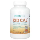 Жувальний кальцій NOW Foods (Kid Cal) 200 мг 100 жувальних таблеток зі смаком апельсину