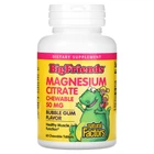 Цитрат магния Natural Factors (Magnesium Citrate Bubble Gum ) 50mg 60 жевательных таблеток со вкусом жевательной резинки
