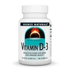 Вітамін Д3 Source Naturals (Vitamin D3) 2000 МО 100 капсул