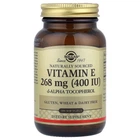 Вітамін E натуральний d-alpha токоферол Solgar (Vitamin E) 400 ME 100 капсул