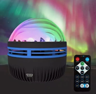 Светодиодный диско LED шар под музыку от USB с пультом управления DMX Party Light Black