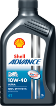 Моторна олива Shell Advance 4T Ultra