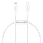 PD кабель Baseus Superior Series Fast Charging Data Cable Type-C to iP PD 20W 0.25m White CATLYS-02