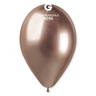 Латексный шар 13"(33см) Хром розовое золото (shiny rose gold), GEMAR