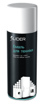 Емаль аерозольна SLIDER для побутової техніки біла глянець 400 мл