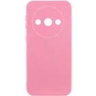 Чохол TPU GETMAN Liquid Silk Full Camera для Xiaomi Redmi A3 Рожевий / Pink