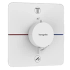 Змішувач для душу Hansgrohe ShowerSelect Comfort Q з термостатом на 2 споживача білий матовий (15583700)
