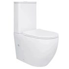 Унітаз компакт підлоговий Qtap Robin Ultra Quiet безобідковий з сидінням Soft close (QT13226089AW)