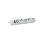 Фільтр живлення Maxxter SPM5-G-15G grey, 4.5 м кабель, 5 розеток (SPM5-G-15G)