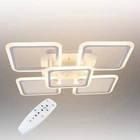 Стельова LED люстра, світлодіодний світильник Sunlight білий 6325/4+1S+S