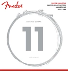 Струны для электрогитары Fender 3250M Super Bullets Nickel-Plated Steel Electric Guitar Strings 11/49