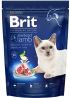 Сухий корм для кішок Brit Premium Nature Cat Sterilised Lamb з ягнятком