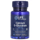 Мінерали Life Extension D-глюкарат кальцію 200 мг Calcium D-Glucarate 60 вегетаріанських капсул