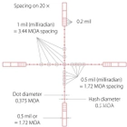Оптический прицел Hawke Sidewinder 6.5-20x42 SF 20x 1/2 Mil Dot IR (925704) - изображение 7
