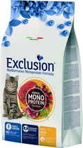 Сухий корм для кішок Exclusion Noble Grain Cat Adult Beef з яловичиною