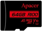 Карта памяти Apacer microSDXC 64GB UHS-I U1 (AP64GMCSX10UB-RA)