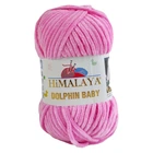 Пряжа Himalaya dolphin baby № 80309 ярко-розовый