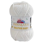 Пряжа Himalaya dolphin baby № 80363 молочний