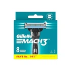 Сменные картриджи для бритья Gillette Mach3 мужские 8 шт в упаковке