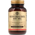 Натуральна добавка Solgar Resveratrol 100 мг 60 капсул