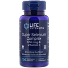 Мінерали Life Extension Супер Комплекс Селен Super Selenium 100 Капсул Вегетаріанських