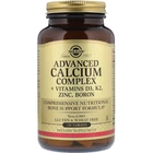 Витаминно-минеральный комплекс Solgar Кальций + D3 K2 Цинк Бор Calcium Complex + Vitamins D3 K2 Zinc Boron 120 таблеток