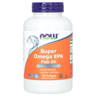 Риб’ячий жир із суперомега омега 3 ЕПК ДГК Super Omega NOW Foods 120 капсул жирні кислоти (733739016829)