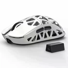 Геймерська бездротова миша з магнію Attack Shark R2 White, PixArt PAW3950, 8K, 42000DPI