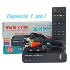 Тюнер Т2 World Vision T644D3 тюнер цифрового телебачення ТВ ресивер DVB-T2 приставка