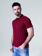 Поло длинное мужское Stedman Harper Polo ST9060-BOD S Бордовое (RAY2000000028835)