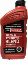 Моторное масло Ford Motorcraft Synthetic Blend