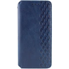 Кожаный чехол-книжка GETMAN Cubic (PU) для Xiaomi Redmi 15C (EU) Синий