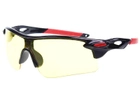 Захисні окуляри для стрільби, вело і мотоспорту Silenta TI8000 Yellow-red (12635) - зображення 4