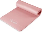 Коврик (мат) для фитнеса Queenfit NBR 1,5см розовый