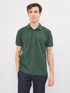 Поло длинное мужское Fruit of the loom 65/35 063402038 XL Темно-зеленое (5000000000746)