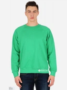 Свитшот утепленный мужской Fruit of the loom 062216047 Raglan Sweat S Ярко-зеленый