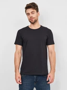 Набор футболок хлопковых длинных мужских Fruit of the loom Valueweight 061363636 L 2 шт Черный (5000000088406)