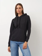 Худі жіноче Fruit of the loom Lady-Fit Hooded Sweat 062038036 L Чорне
