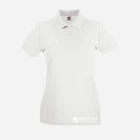Поло женское Fruit of the loom Premium Lady-Fit 063030030 M Белое (5000000001354)